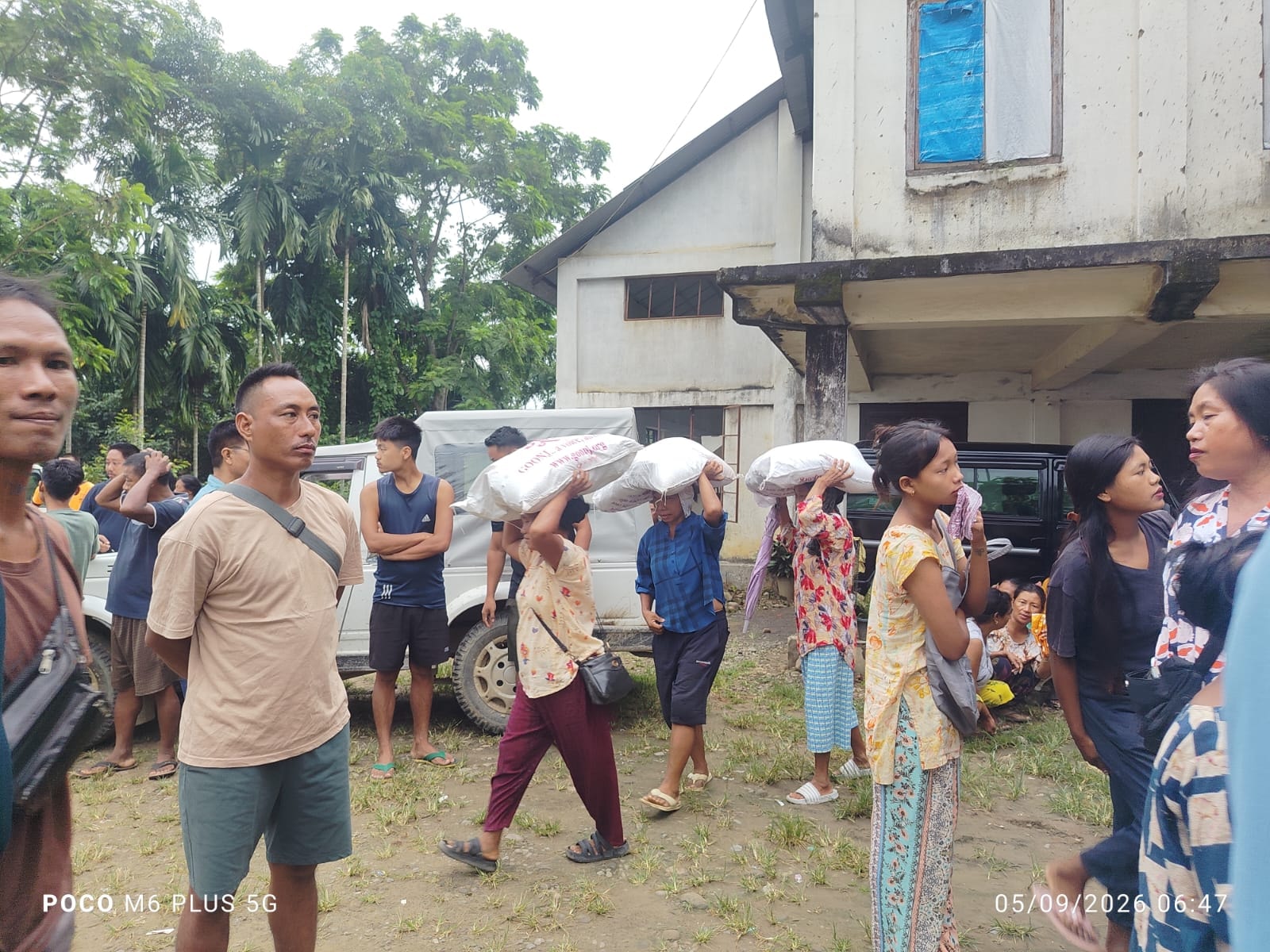 Relief Materials Distributed in Tizit