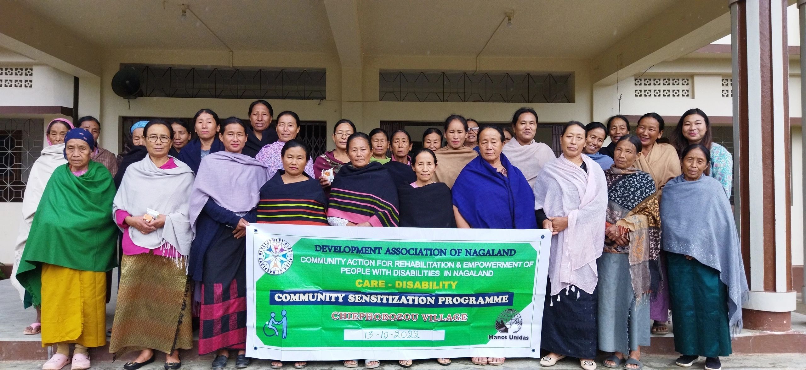 Community sensitization programme at Chiephobozou